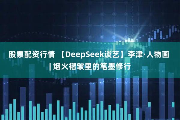 股票配资行情 【DeepSeek谈艺】李津·人物画 | 烟火褶皱里的笔墨修行